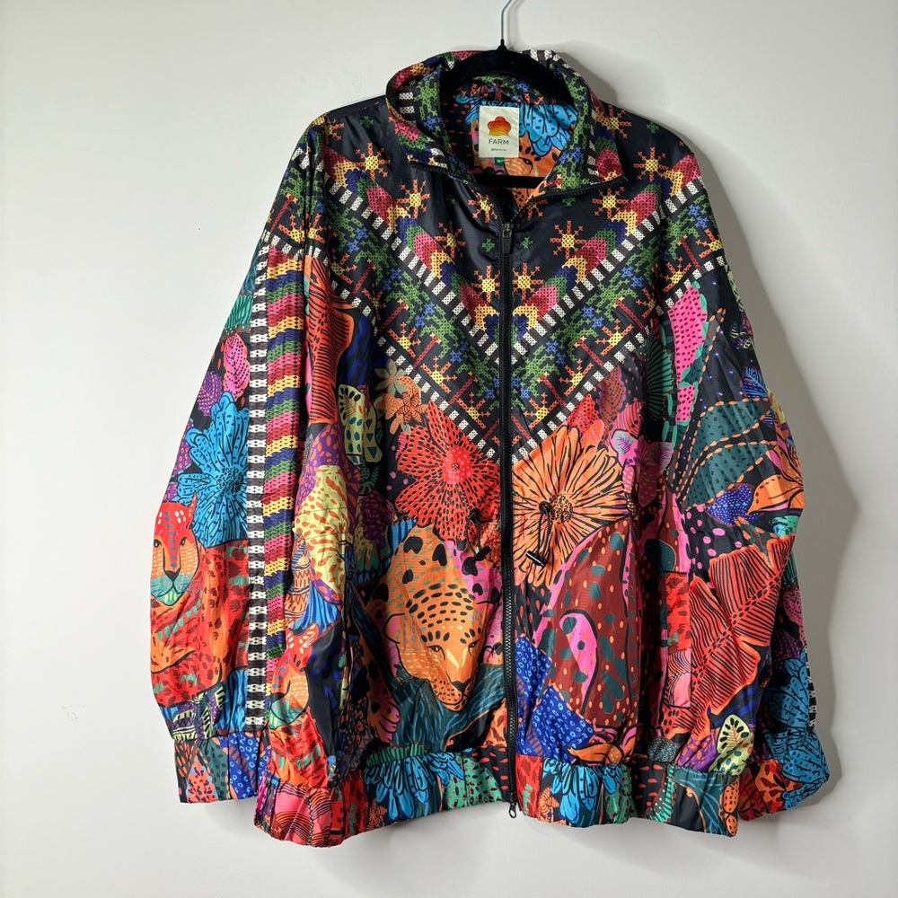 FARM Rio Multicolor Floral Jacket - Picture 6 of 7